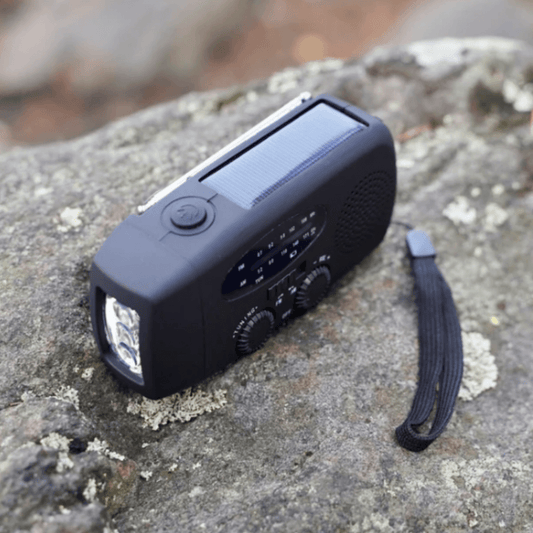 Travel-Friendly Multi-Function Wind-Up Radio