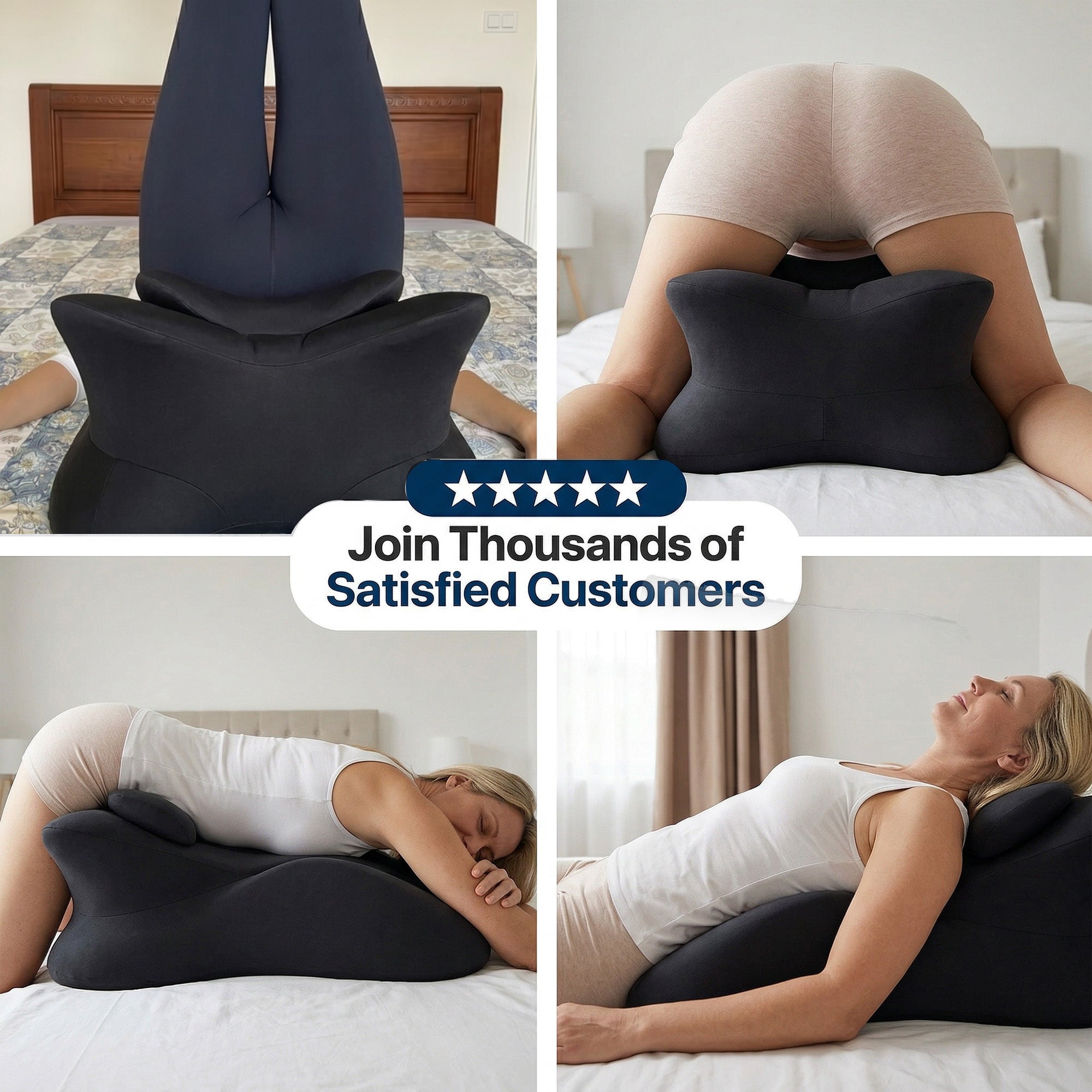 Ergonomisches Intimitätsstützkissen für Komfort und Positionierung