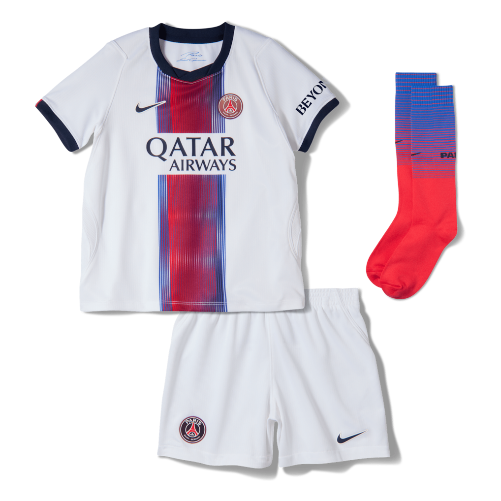 Paris Saint-Germain (PSG) 2026/27 Kids Away Kit