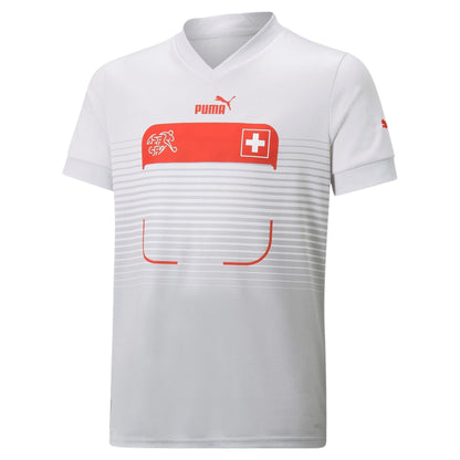 SVF SWITZERLAND Away Jersey Kids World Cup 2022