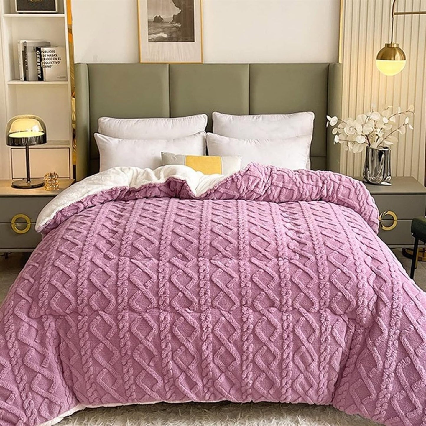 Cozy Thick Sherpa Blanket for Ultimate Warmth and Comfort