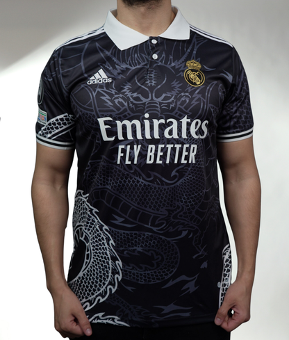 Real Madrid Trikot 2023/24 Dragon Special Edition Schwarz