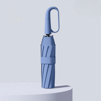 Windproof Space-Saving Umbrella | Reflective Travel Design