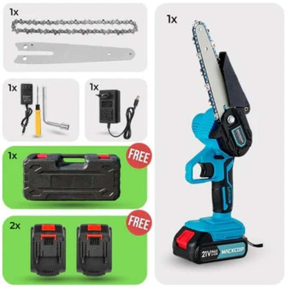 SharpEdge 6" Mini Cordless Electric Chainsaw