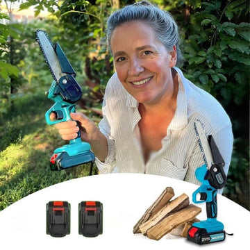 SharpEdge 6" Mini Cordless Electric Chainsaw