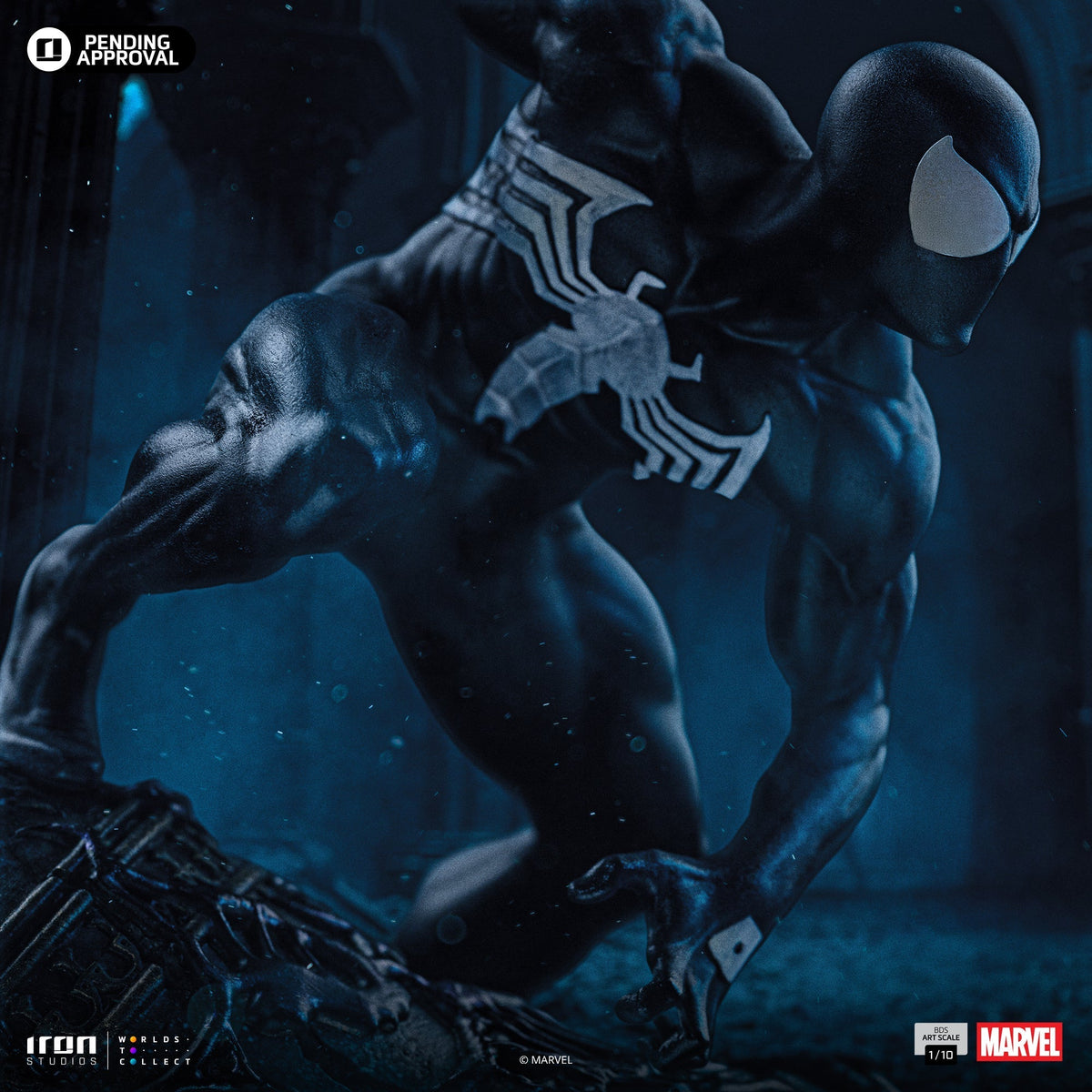 Spider-Man Black Statue - Marvel Comics - BDS Art Scale 1/10 - Iron Studios - Pre-Order