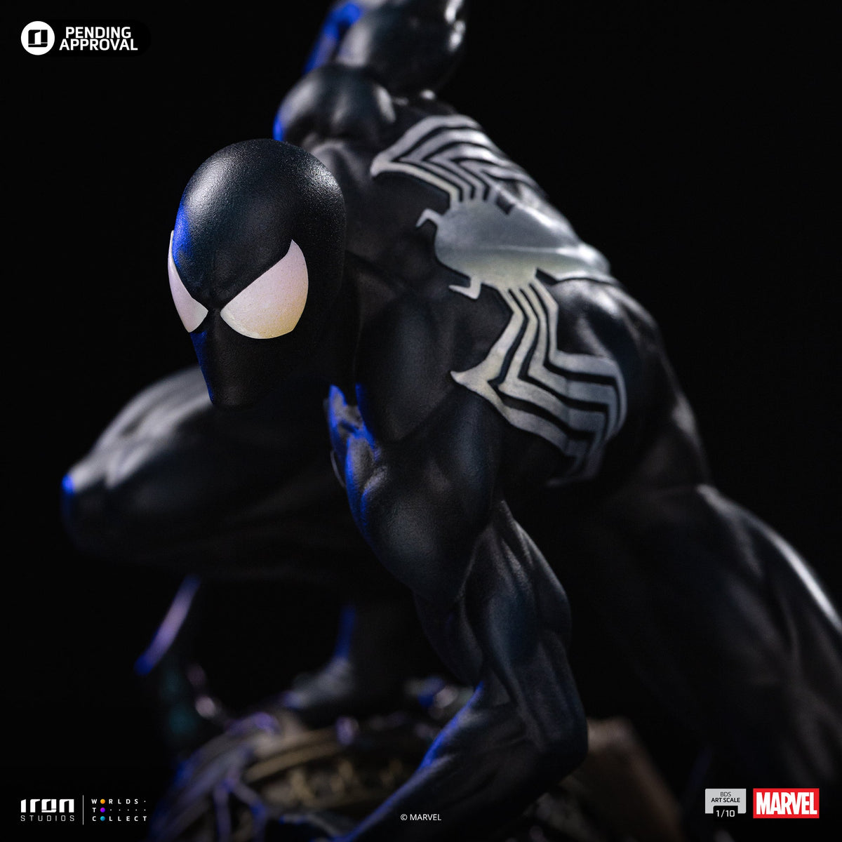 Spider-Man Black Statue - Marvel Comics - BDS Art Scale 1/10 - Iron Studios - Pre-Order