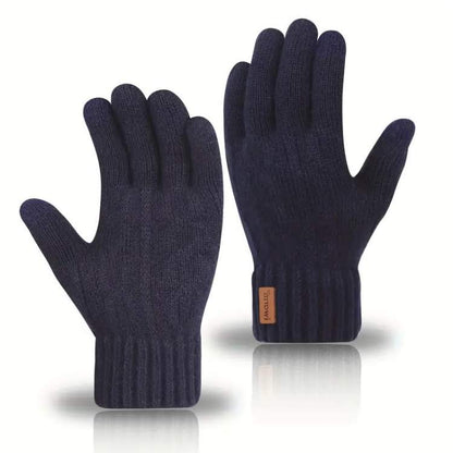 Chic Alpaca Knit Gloves