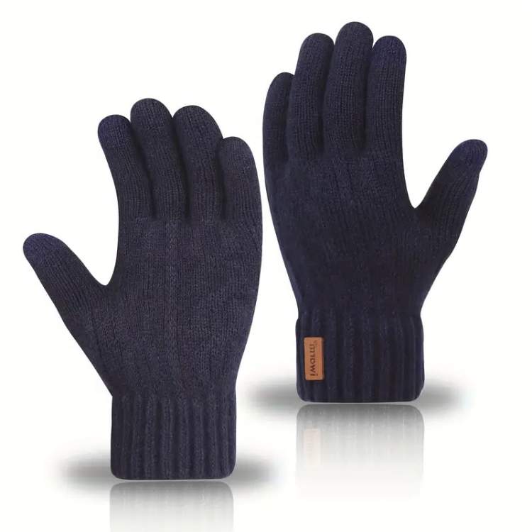 Chic Alpaca Knit Gloves