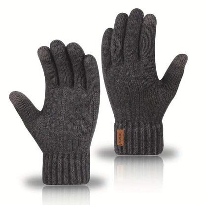 Chic Alpaca Knit Gloves
