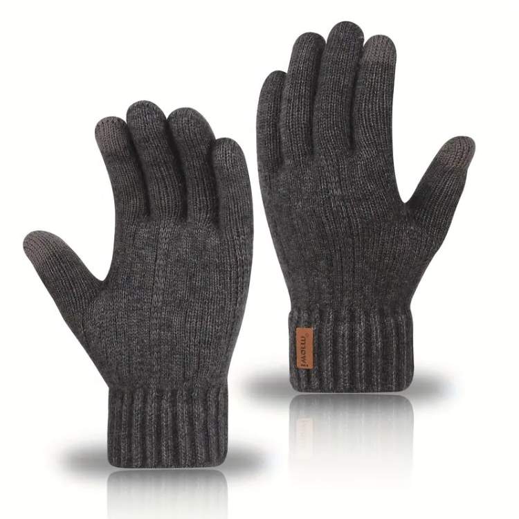 Chic Alpaca Knit Gloves