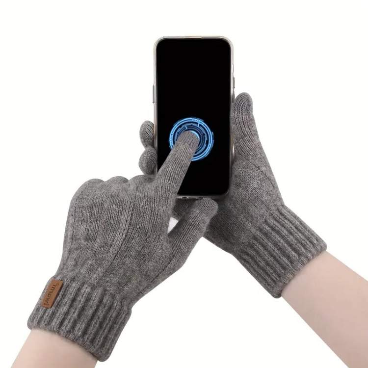 Chic Alpaca Knit Gloves