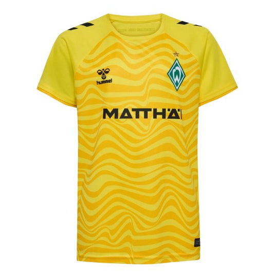 SV WERDER BREMEN Goalkeeper Jersey Kids Yellow 24 / 25
