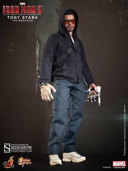 Tony Stark (The Mechanic Special Edition) 1/6 Scale Action Figure - Hot Toys