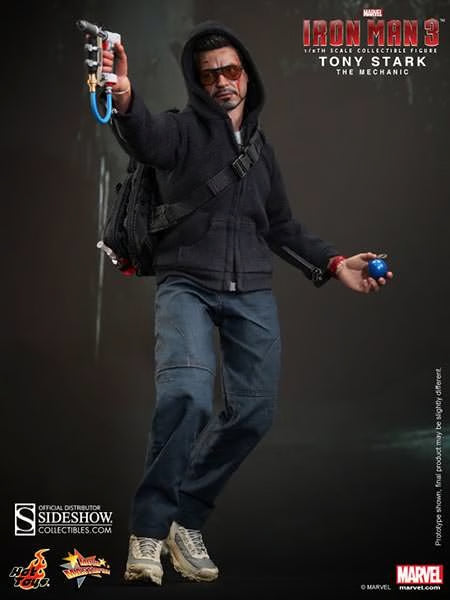 Tony Stark (The Mechanic Special Edition) 1/6 Scale Action Figure - Hot Toys
