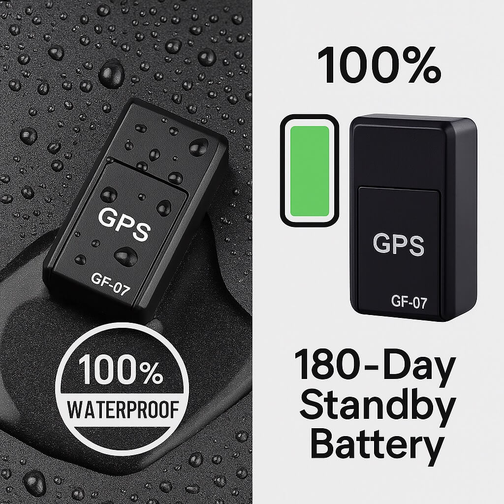 Ultra-Space-Saving Magnetic GPS Tracker