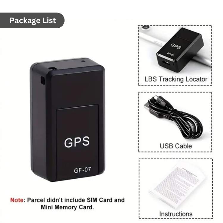 Ultra-Space-Saving Magnetic GPS Tracker