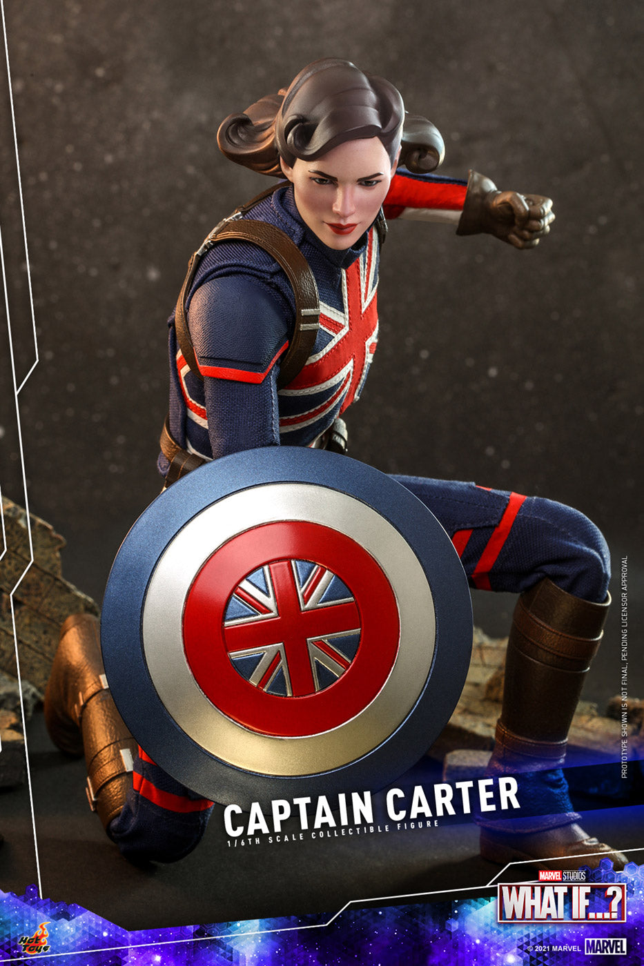 Captain Carter 1/6 Scale Action Figure - Hot Toys