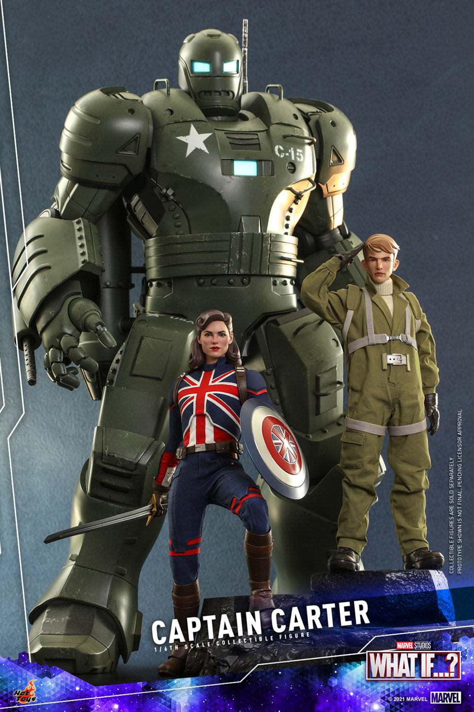 Captain Carter 1/6 Scale Action Figure - Hot Toys