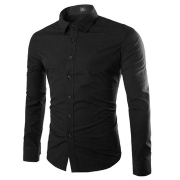 Oscar Long Sleeve Shirt with Button Closure