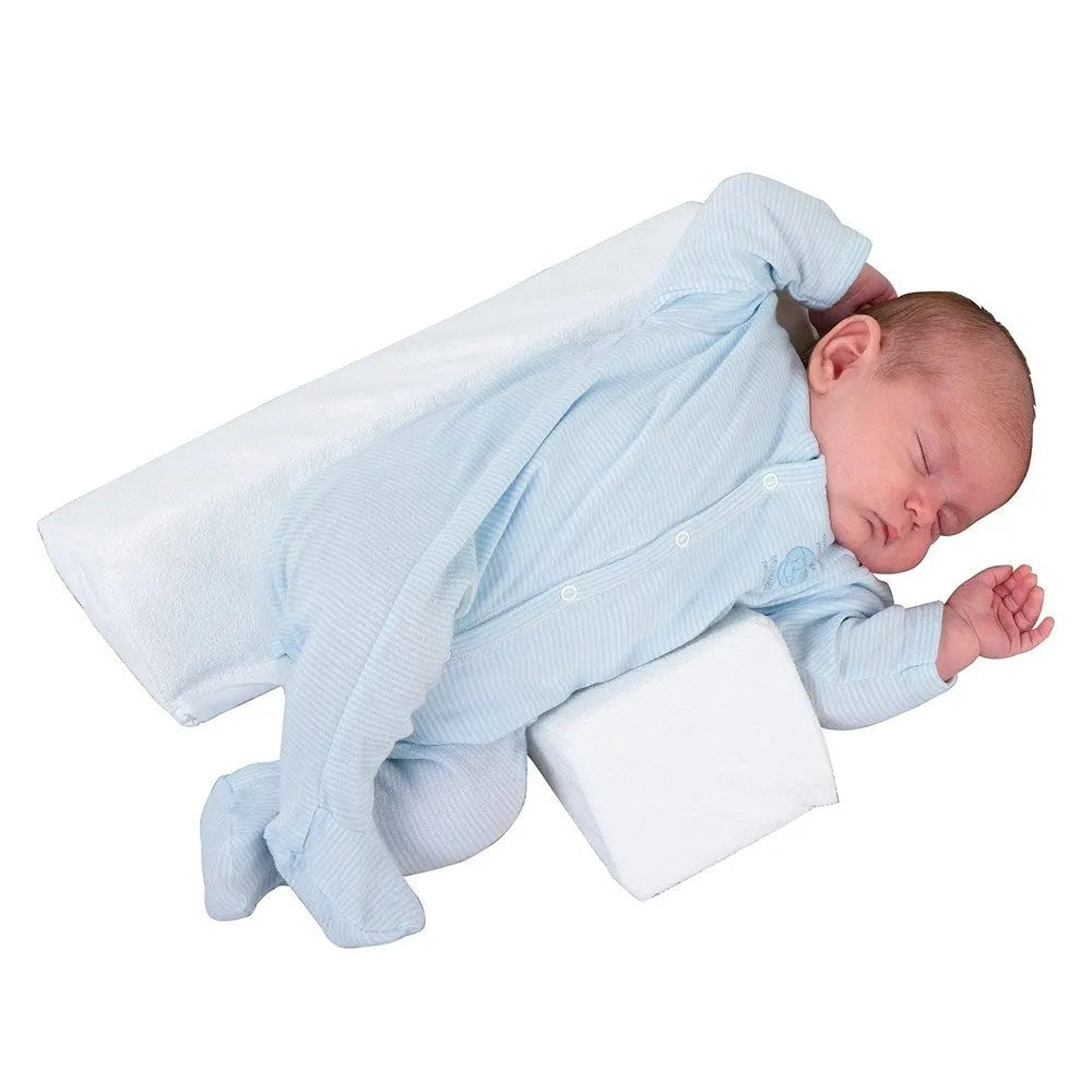 Baby Pillow Side Sleep Positioner Adjustable Anti Roll Wedge for Crib