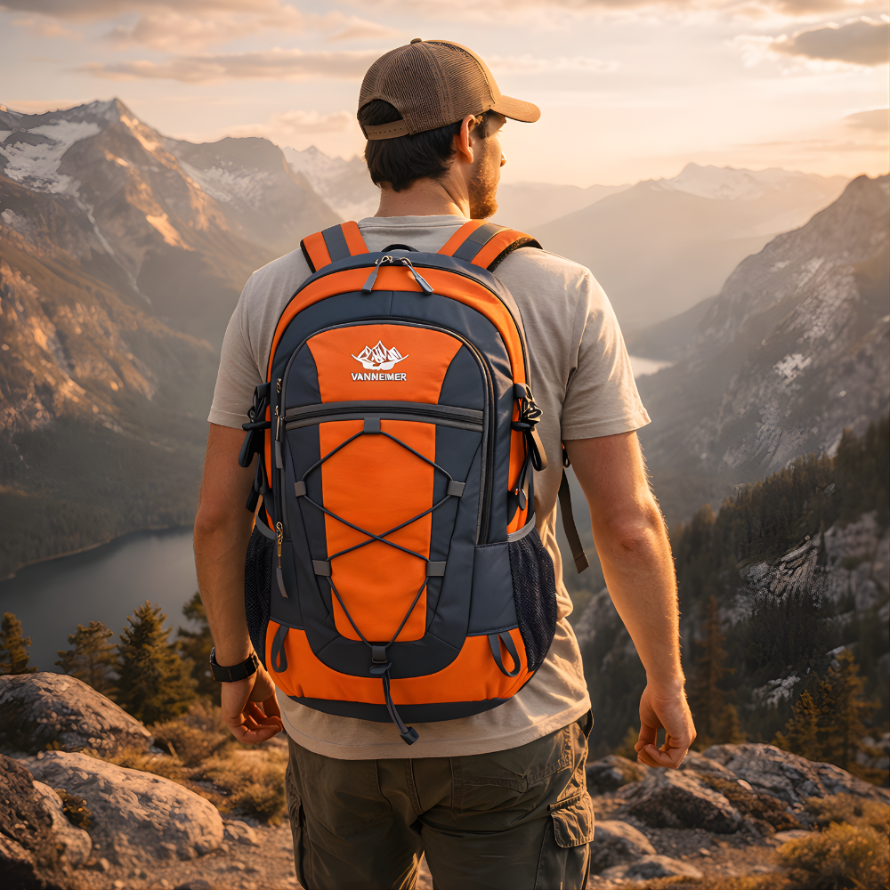 30L Hiking Backpack – Lightweight Water-Resistant Outdoor Daypack