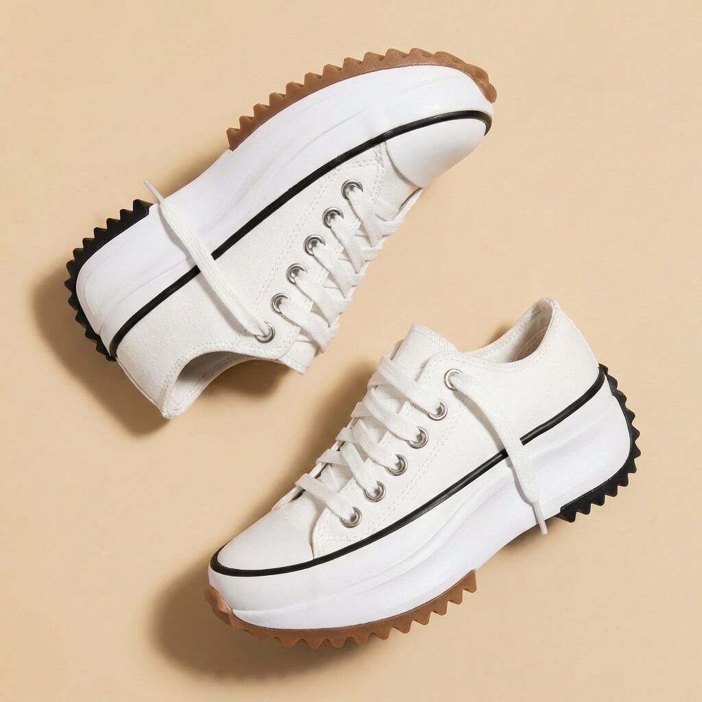 Evhone | Women’s High-Top Canvas Trainers