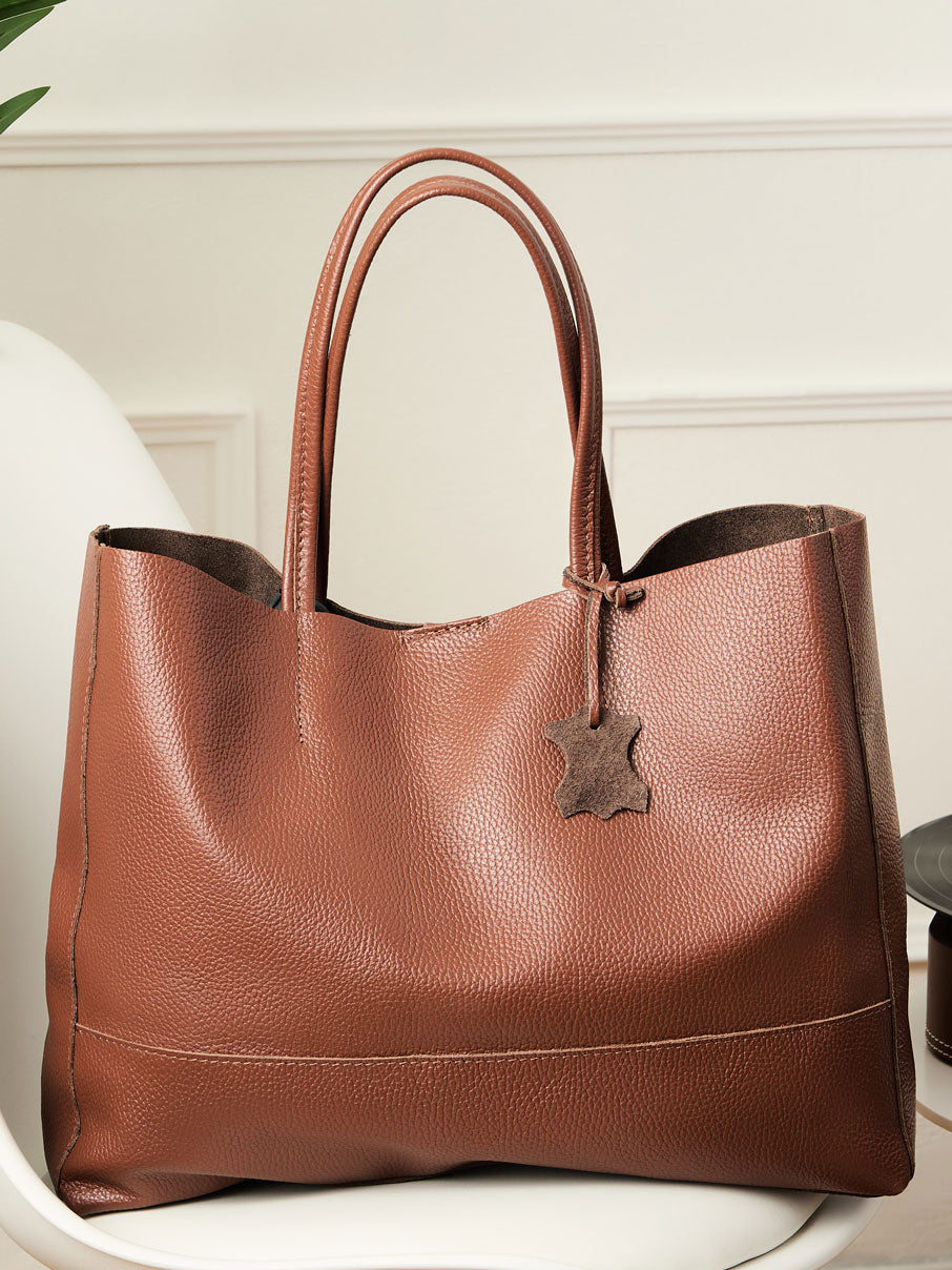 The Carryall Leather Tote