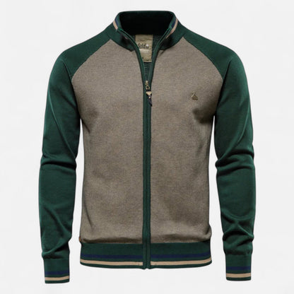 | Dorevelle Men’s Zipped Cotton Sweater